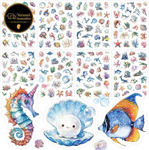 Bambini adesivi ocean deko - , 8
