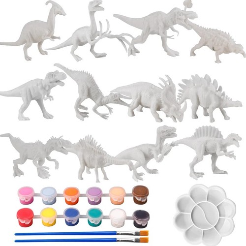 Dinosaurier malset diy - dinosaurier,