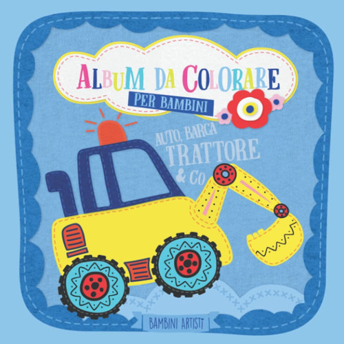 Album colorare per bambini - colorare,