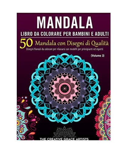Mandala libro colorare per - mandala,