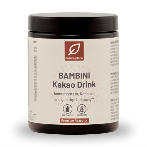 Bambini kakao drink - bambini, mushroom