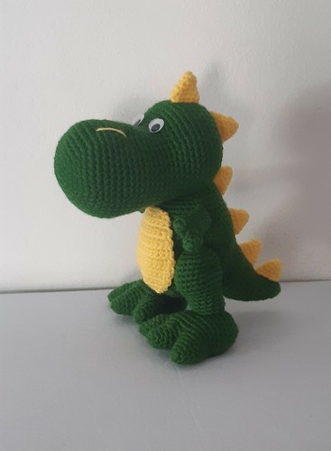 Dinosaurier gehäkelt